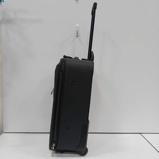 Eddie Bauer Black Rolling Luggage Suitcase image number 4