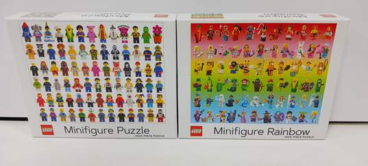 Pair of Lego Minifigure Puzzles image number 1
