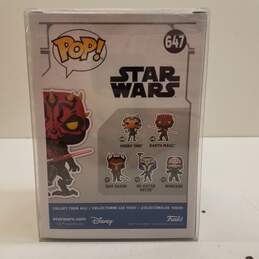 Funko Pop! Star Wars Dark Maul #647 NYCC 2023 Limited Edition with Protector alternative image