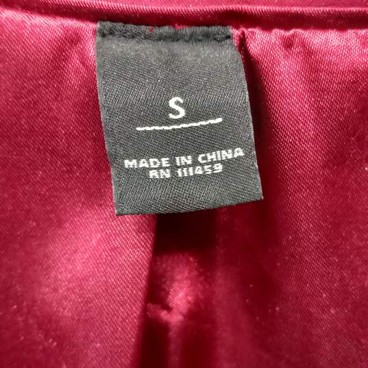Women's Maroon Rob Size M image number 4