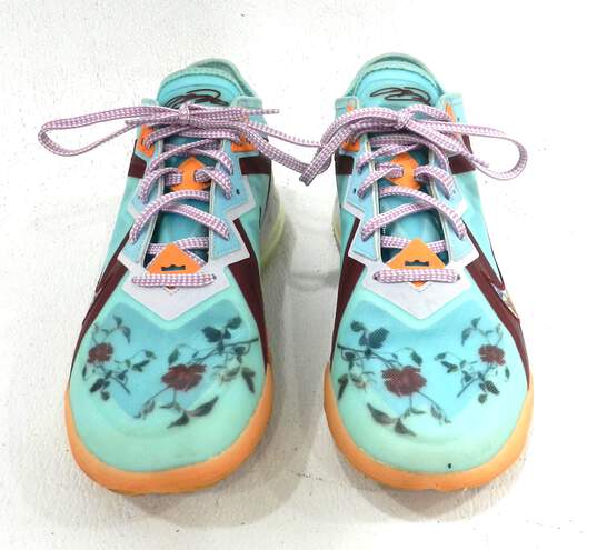 Nike LeBron 18 Low Mimi Plange Daughters Floral Men's Shoe Size 11 image number 1