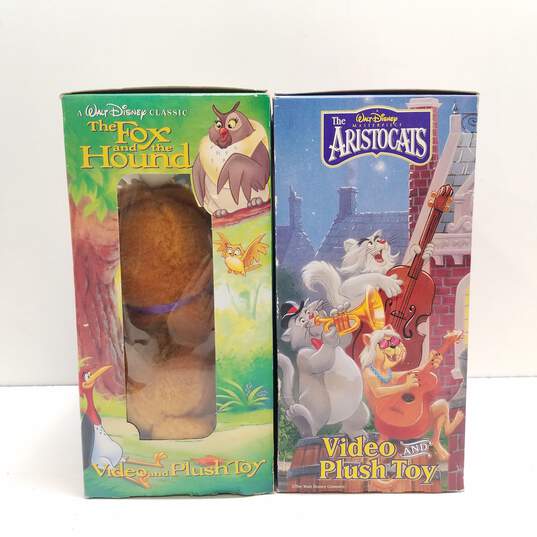 Lot of 2 Disney VHS Videos and Plush Toys image number 6