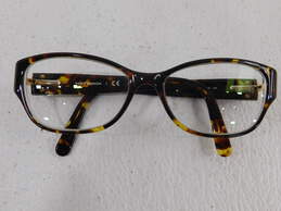 Tory burch amber tortoise ty2022 1075 prescription eyeglasses with dust bag alternative image