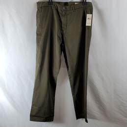 Mills Supply Men's Green Chino Pants SZ 36 NWT