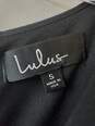 Lulus A-Line Black Dress Sheer Mesh Skirt Size S image number 3