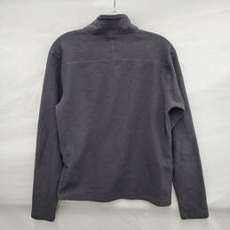The North Face MN's Gray Fleece Half Zip Pullover Size S/P alternative image