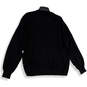 NWT Womens Black Knitted V-Neck Long Sleeve Pullover Sweater Size XXL image number 2