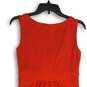 Lands' End Womens Red Sleeveless Surplice Neck Fit & Flare Dress Size XS/P image number 4