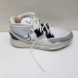 Nike Kyrie 8 Infinity Size 10.5 Mens Basketball 2022 White Black CZ0204 101 alternative image