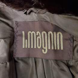 I. Magnin WM's Brown Mink Fur Coat Size SM