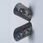Sterling Silver Modernist Abstract Clip-On Earrings 19.5g image number 2