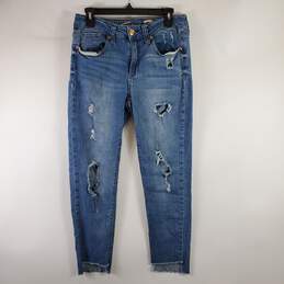 Seven 7 Women Blue Jeans Sz 10