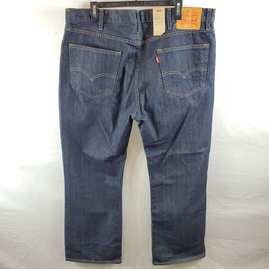 Levi's Men Black Washed Bootcut Jeans Sz 40 NWT image number 2