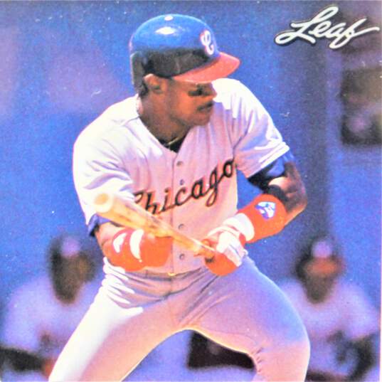 1990 Sammy Sosa Leaf Rookie White Sox Cubs image number 2
