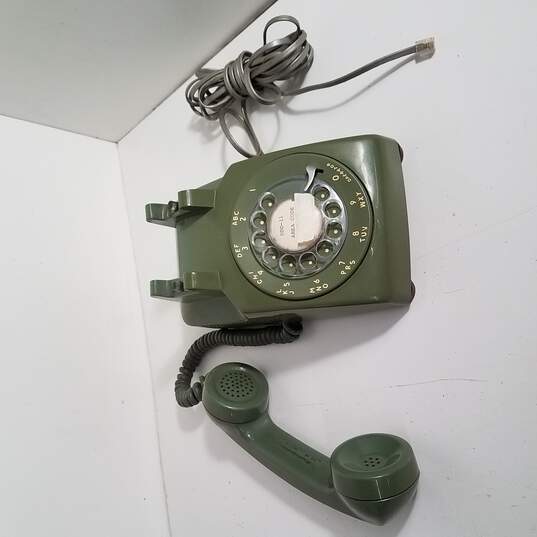 Vintage Green Rotary Phone #SC G3 -Untested Parts/Repair image number 1