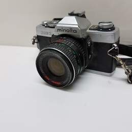 Minolta XG-1 35mm SLR Film Camera w/ Minolta 50mm f/2 Lens