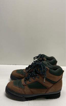 G.H. Bass & Co. Brown/Olive Hiking Boots Women 8