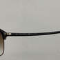 Womens BB 316 Clubmaster Brown Lens Blue Full Rim Rectangle Sunglasses image number 7