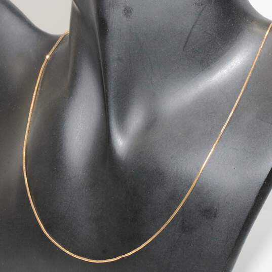 14K Yellow Gold Necklace Chain-2.81g image number 3