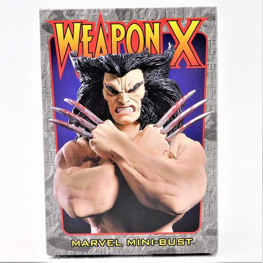 Sealed Marvel Weapon X Wolverine Mini-Bust Bowen image number 4