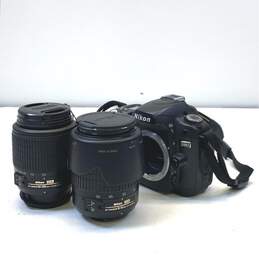 Nikon D80 10.2MP Digital SLR Camera with 2 Lenses