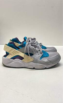 Nike Air Huarache Aqua Neoprene, Wolf Grey, White Sneakers 318429-024 Size 9