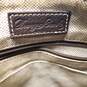 Dooney & Bourke Brown Pebbled Leather Shoulder Hobo Tote Bag image number 4
