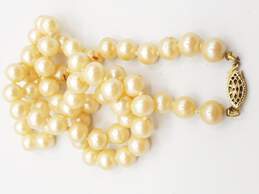 Gold Filled Pearl Necklace alternative image