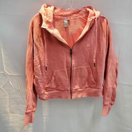 Sweaty Betty London Pink Full Zip Hoodie Jacket Size M