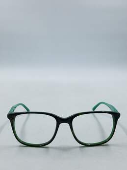 Vera Wang Green Tortoise Browline Eyeglasses alternative image