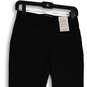 NWT Womens Black Stretch Slim Fit Tapered Leg Ankle Leggings Size 4 image number 3