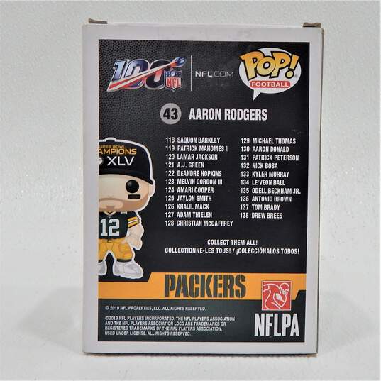 Funko POP! Football NFL Packers AARON RODGERS Champions XLV #43 image number 3