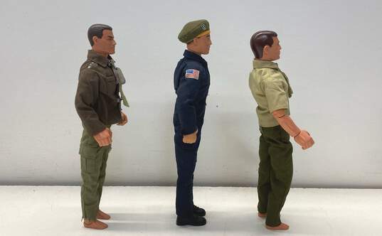 Vintage 1990's Lot Of 3 Assorted 11.5 In. Tall G.I. Joe Action Figures image number 2