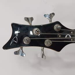 4 String Electric Bass Guitar Black alternative image