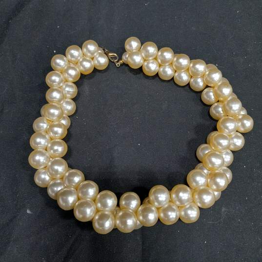 Bundle of Assorted Faux Pearl Fashion Jewelry image number 2