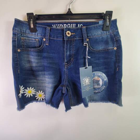 Kydraulic Women Denim Blue Shorts SZ 8 image number 1