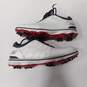 Sketchers Golf White Athletic Golfing Cleats Athletic Sneakers Size 8 image number 3