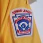 Mens Short Sleeve Junior League  Button Front Baseball Jersey Size XL image number 4