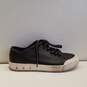 rag & bone Black Leather Lace Up Low Top Sneakers Women's Size 36 image number 1