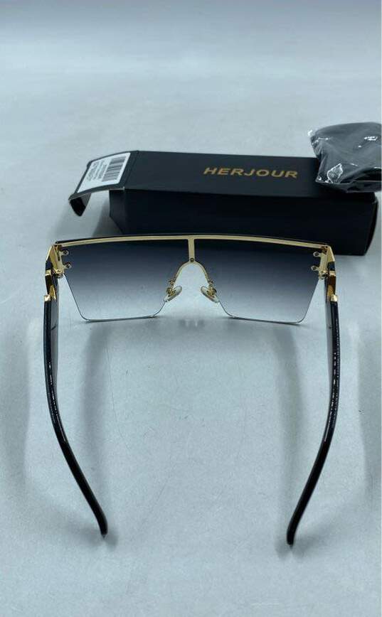 Herjour Black Sunglasses - Size One Size image number 4
