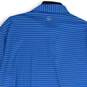 NWT Peter Miller Mens Blue Yellow Short Sleeve Pullover Polo Shirt Size L image number 4