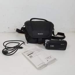 Sony Handycam HDR-CX405 AVCHD Camcorder W/ Bag