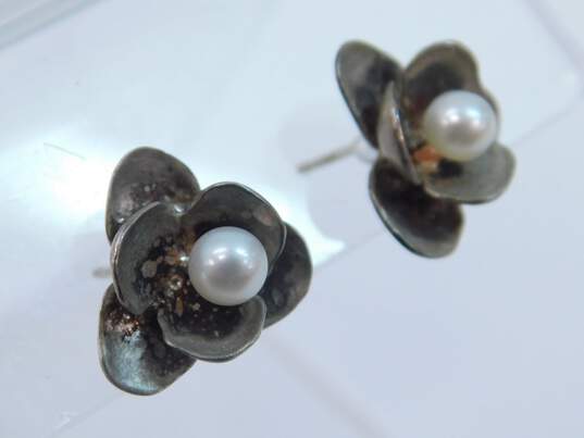 925 Sterling Silver Agate & Pearl Jewelry image number 3
