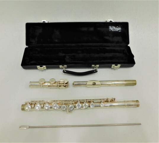 Gemeinhardt 22SP and Emerson EF1 Student Flutes w/ Accessories (Set of 2) image number 3