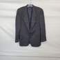 Vtg Men's Giorgio Armani Gray Wool Blend Blazer Coat Size 36 R image number 1