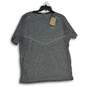 NWT Nike Mens Gray Dri-Fit Crew Neck Short Sleeve Running Pullover T-Shirt Sz XL image number 1