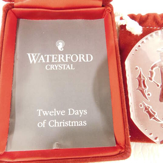 Waterford Crystal 1995 12 Days of Christmas Ornament Twelve Drummers Drumming image number 3
