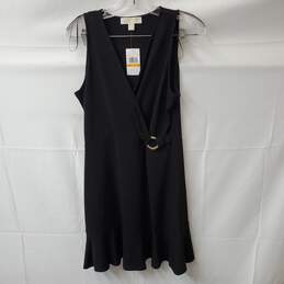 Women's Michael Kors Basics Black T-Shirt Dress Size S