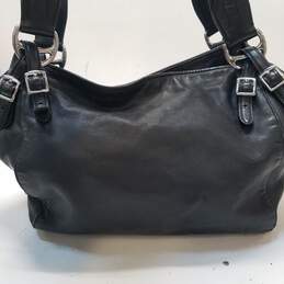 Lauren Ralph Lauren Leather Buckle Shoulder Bag Black alternative image