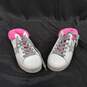 Women's White & Pink Sneakers Size 7.5 image number 1